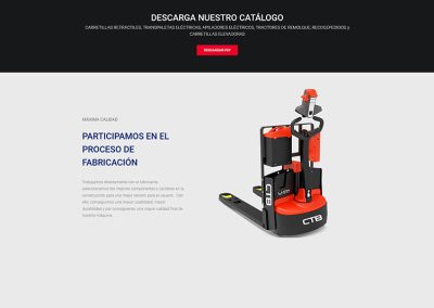 Mantenimiento WordPress - CTB ForKlifts