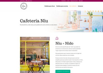 Niu pasteleria vegana - Catálogo Online