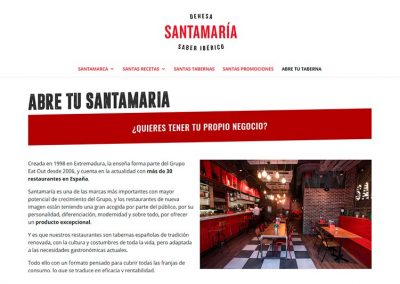 Santamaria - Web corporativa