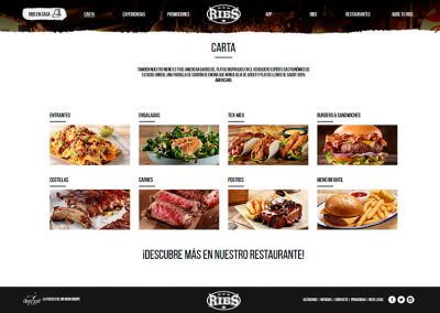 Ribs - Web corporativa