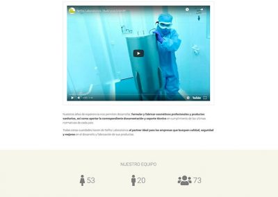 Neftis Laboratorios - Web Corporativa