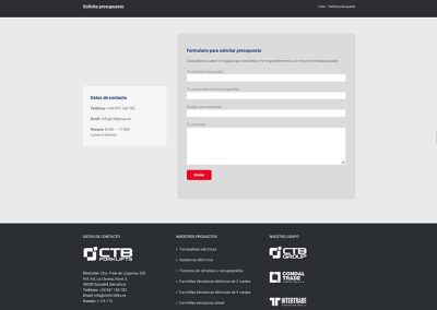 Mantenimiento WordPress - CTB ForKlifts
