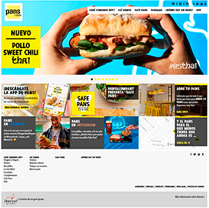 Pans&Company - Web corporativa