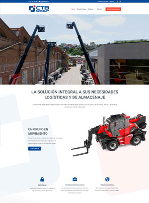 CTB Group - Rediseño Web CTB Group - Rediseño Web