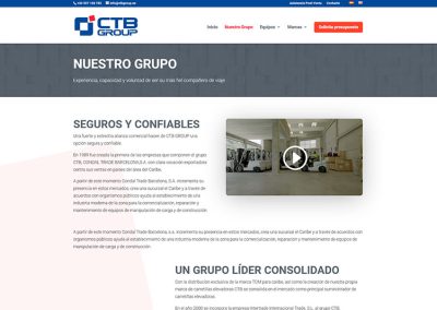 CTB Group - Rediseño Web