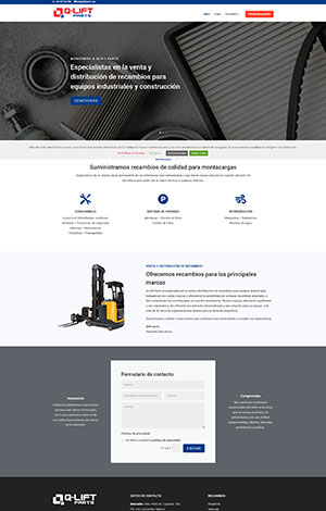 Mantenimiento WordPress - Qlift Parts