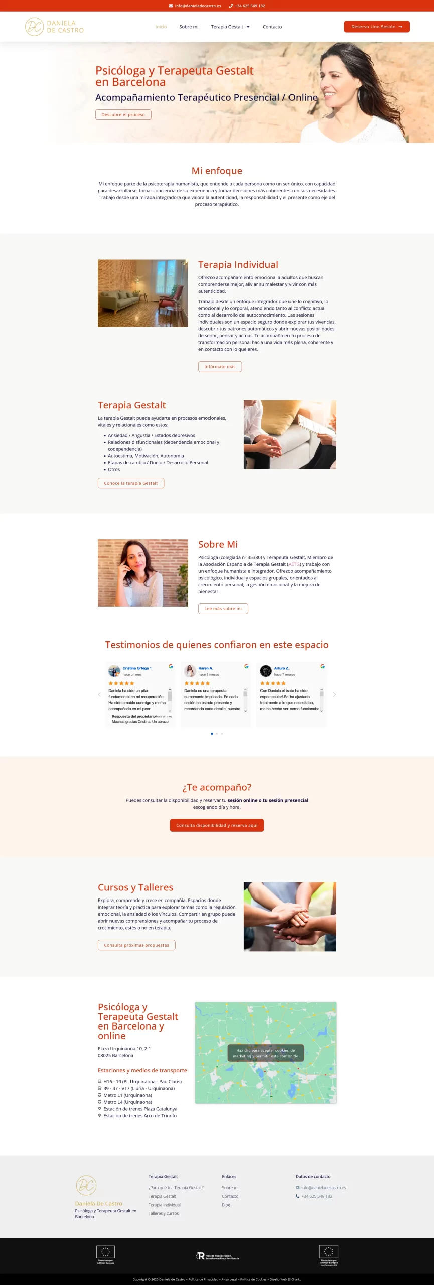 home-daniela-de-castro Diseño web en WordPress - Daniela de Castro